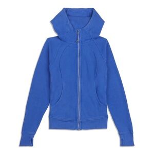 Lululemon Scuba Hoodie *Light Cotton Fleece Blazer Blue Size 6